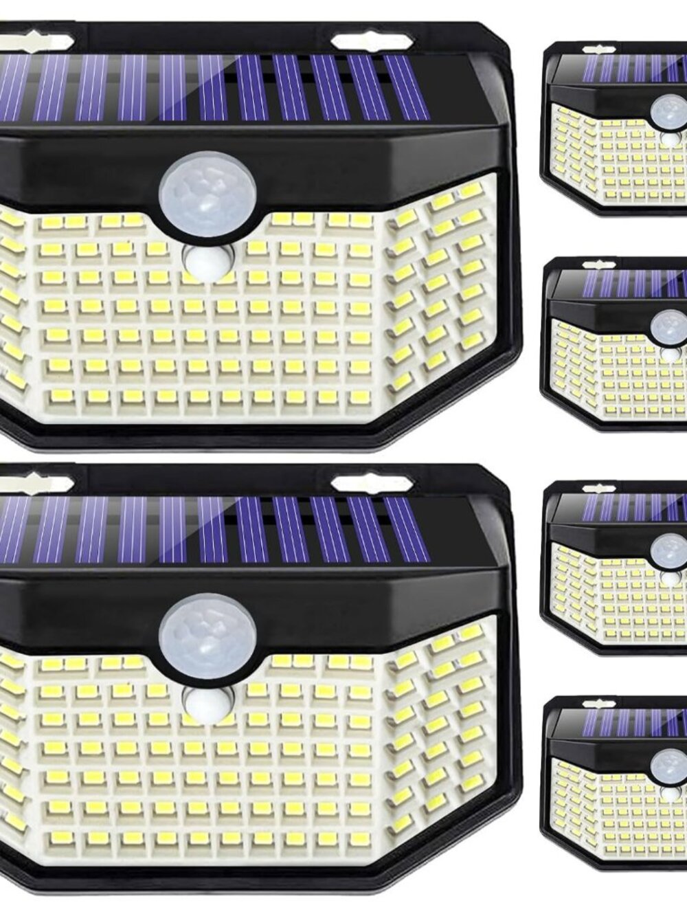 120 LED Outdoor Solar Lights with Motion Sensor and 3 Lighting Modes, IP65 Water
